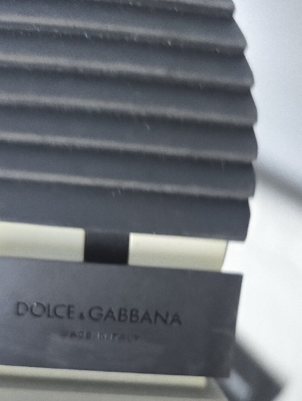 Dolce & Gabbana White & Black Graffiti Slip-On Sneakers - Picture 5 of 15